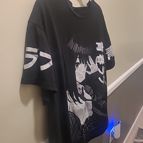 Fresh Laundry Mens 2xl Japanese Anime Graphic Tshirt Girl - Picture 5 of 9